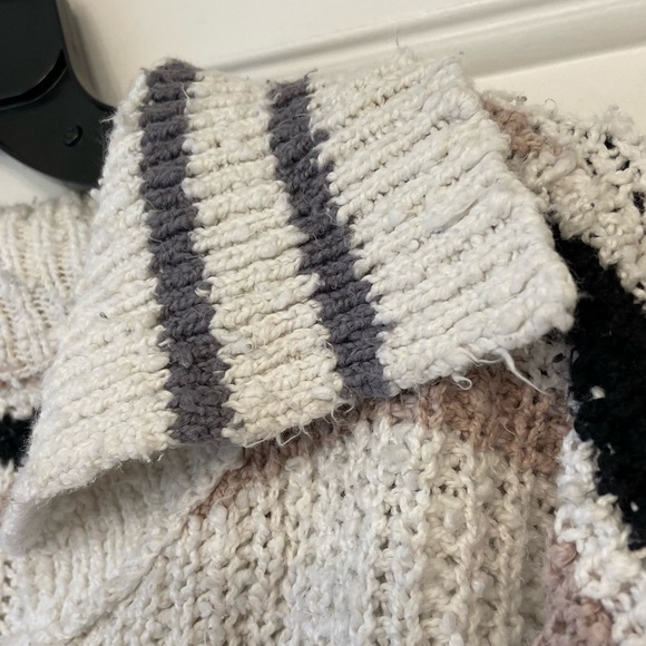 Free People Kennedy Stripe Pullover Sz Small - Picture 12 of 14